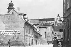 oko 1895 - Margaretska ulica, Preradovićev trg / trg Petra Preradovića